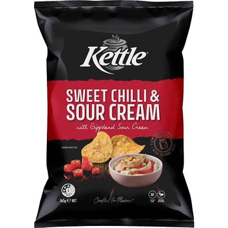 Kettle sweet chilli & sour cream 165g