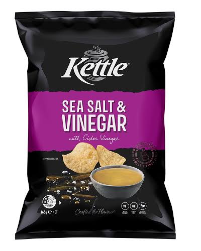 Kettle sea salt & Vinegar 165g