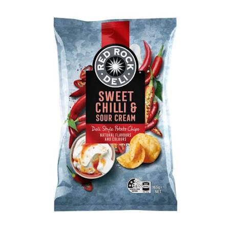 Red Rock Deli Sweet chilli & Sour Cream 165g