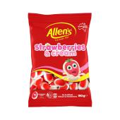 Allens Strawberries and Cream 190g