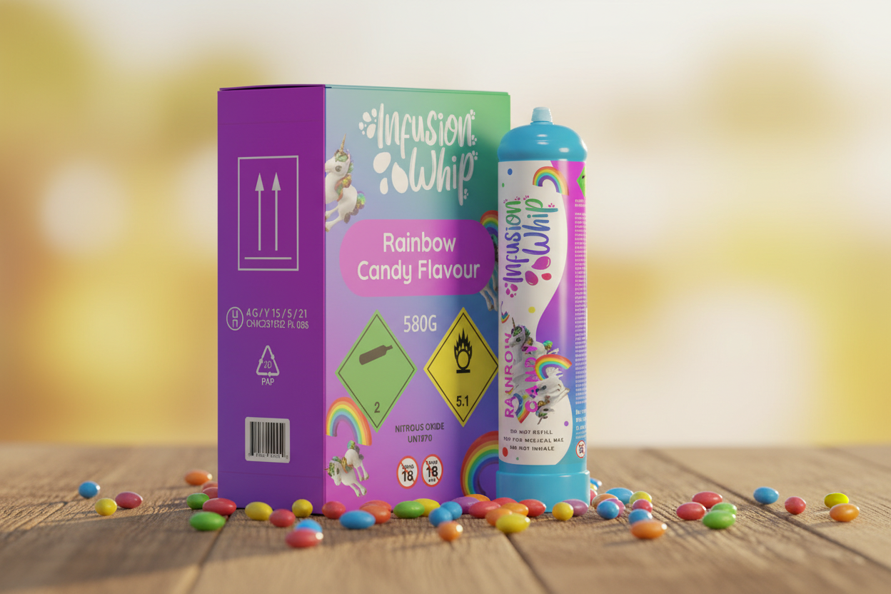 Infusion Whip Rainbow Candy 640g