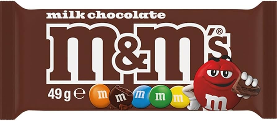 M&Ms Milk Chocolate 49g